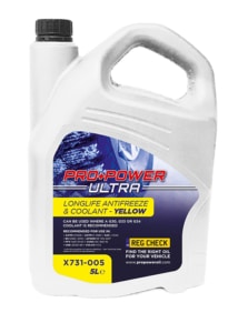 Longlife Antifreeze & Coolant - Yellow - PRO+POWER ULTRA